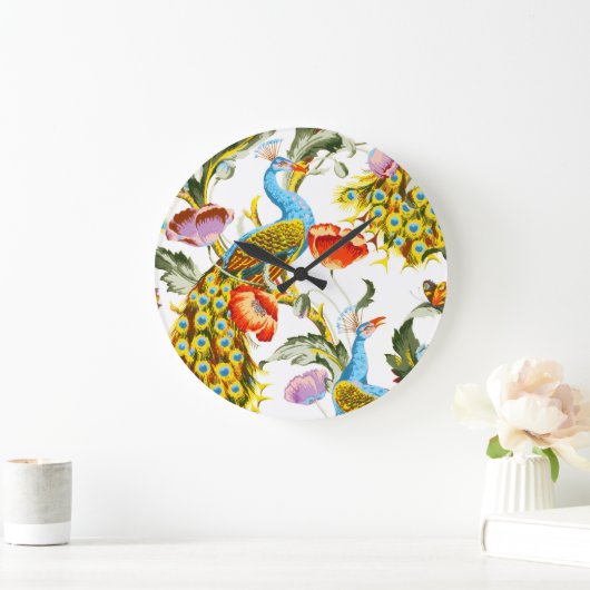 Peacock Design wandklok (Huis)