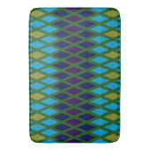 Peacock Diamond Badmat (Voorkant Verticaal)