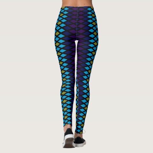Peacock Diamond Leggings (Achterkant)