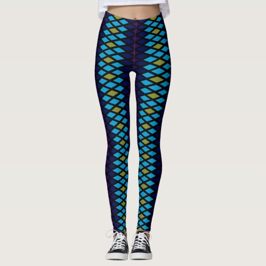 Peacock Diamond Leggings (Voorkant)