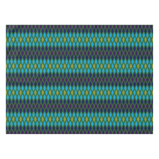 Peacock Diamond Tafelkleed (Voorkant (Horizontaal))
