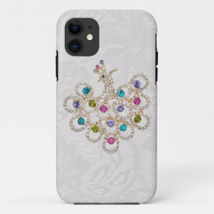 Peacock Diamonds & Jewels Paisley Lace iPhone 5 Case-Mate iPhone Case