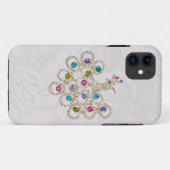 Peacock Diamonds & Jewels Paisley Lace iPhone 5 Case-Mate iPhone Case (Achterkant (horizontaal))