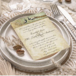 Peacock Distress Damask Metallic Elegance Kaart<br><div class="desc">Rustic Earth Tones  Peacock Love Bird Wedding Invitding</div>