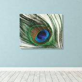 Peacock-doether Canvas Afdruk (Insitu (Houten vloer))