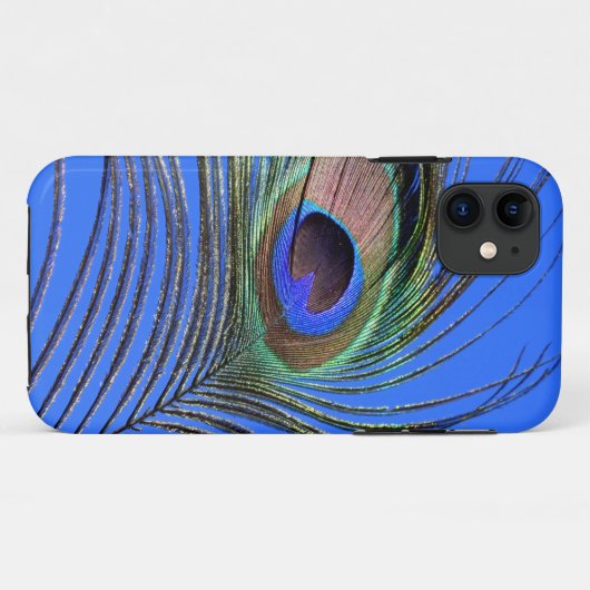 Peacock-doetherfoto Case-Mate iPhone Case (Achterkant (horizontaal))
