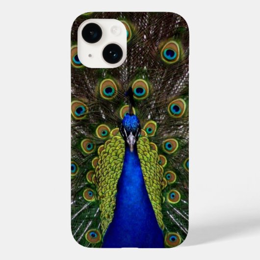 Peacock-doetherscherm Case-Mate iPhone Case (Achterkant)