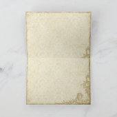 Peacock & Doezelaar Formulier Dank je wel zwarte t Bedankkaart (Binnen)