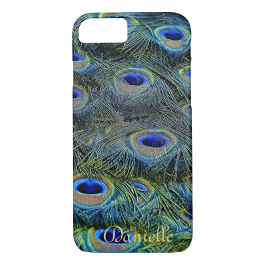 Peacock-doezelaar personaliseren Case-Mate iPhone case (Achterkant)