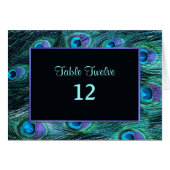 Peacock-doezeldrama - tafelzitplaatsnummer (Voorkant Horizontaal)