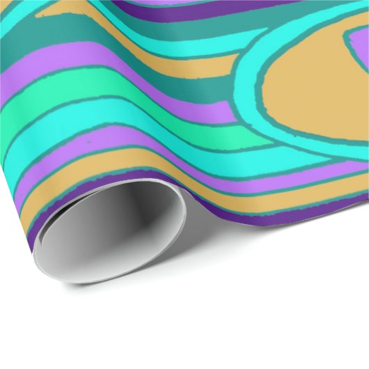 Peacock-doezelpapier Cadeaupapier (Rol Hoek)