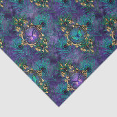 Peacock-doezelvaten van papier (Detail)