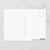 Peacock door Waterverf Jaipur City Palace Pink Briefkaart (Achterkant)