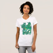 Peacock Dragon T-shirt (Voorkant volledig)