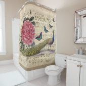 Peacock Dreams Douchegordijn (In situ)