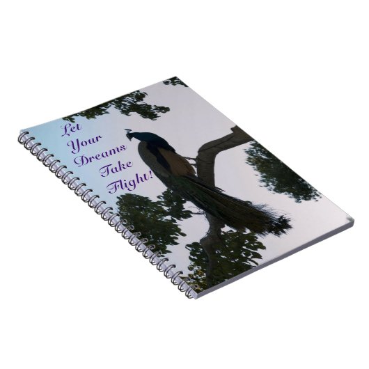 Peacock Dreams Notitieboek (Rechterzijde)