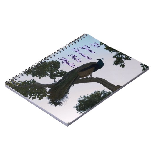 Peacock Dreams Notitieboek (Linkerzijde)