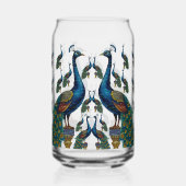 Peacock Drinkware Set Blikvorm Glas (Voorkant)