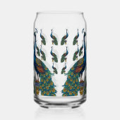 Peacock Drinkware Set Blikvorm Glas (Rechts)
