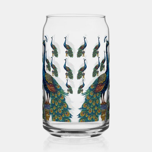 Peacock Drinkware Set Blikvorm Glas (Links)
