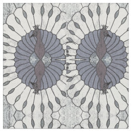 Peacock dubbel uitzicht stof