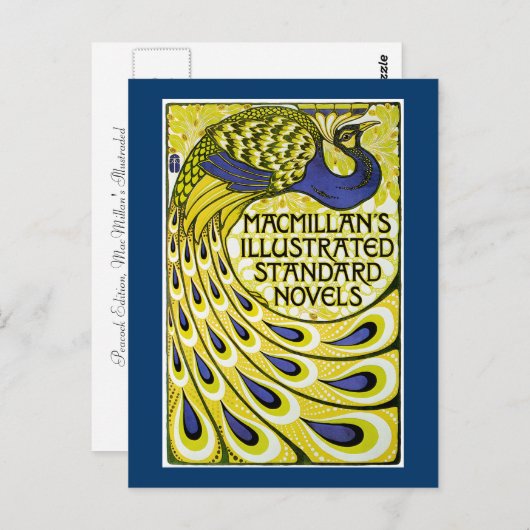Peacock Edition, MacMillan's Illustraded Briefkaart (Voorkant / Achterkant)