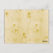 Peacock Elegance Art Deco Flair Tafelnummer (Achterkant)