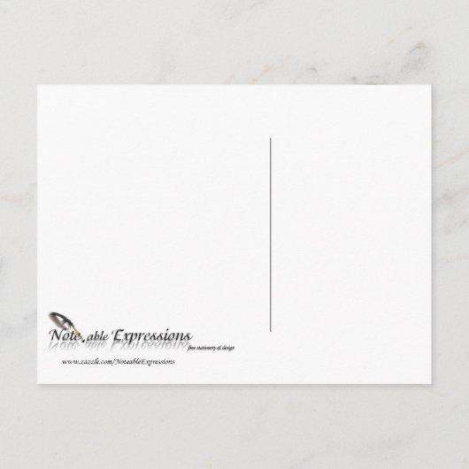 Peacock Elegance in zwart, goud en wit Uitnodiging Briefkaart (Achterkant)