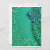 Peacock Elegance onthuld Kaart (Achterkant)