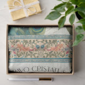 Peacock Elegant Botanische Ephemera Roze Decoupage Tissuepapier (Geschenk)