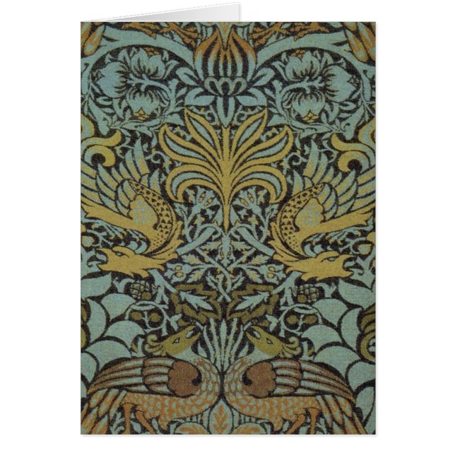 Peacock en Draak van William Morris (Voorkant)