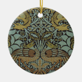 Peacock en Dragon (door William Morris) Keramisch Ornament