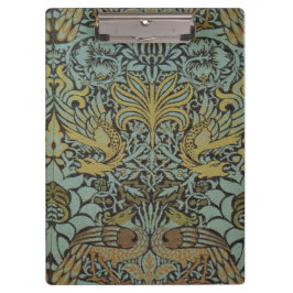 Peacock en Dragon (door William Morris) Klembord