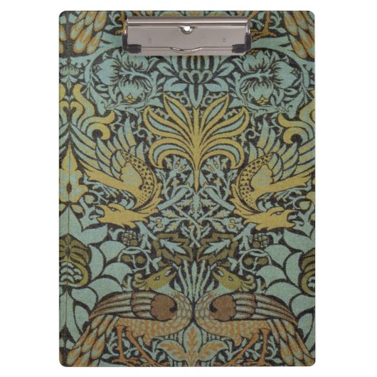 Peacock en Dragon (door William Morris) Klembord (Voorkant)