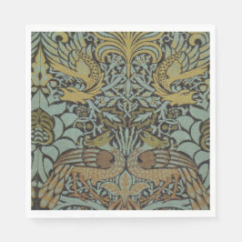 Peacock en Dragon (door William Morris) Servet