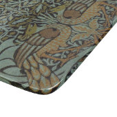 Peacock en Dragon (door William Morris) Snijplank (Hoek)