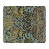 Peacock en Dragon (door William Morris) Snijplank (Voorkant)