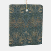 Peacock en Dragon van William Morris Keramisch Ornament (Rechts)