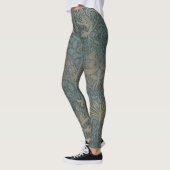 Peacock en Dragon van William Morris Leggings (Links)