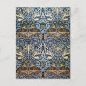 Peacock en Dragon, William Morris Briefkaart (Voorkant)