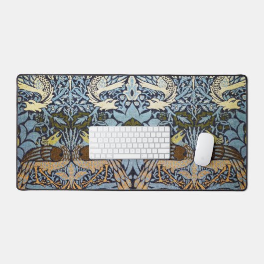 Peacock en Dragon, William Morris Bureaumat (Keyboard & Muis)