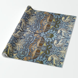 Peacock en Dragon, William Morris Cadeaupapier