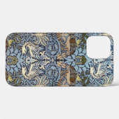 Peacock en Dragon, William Morris Case-Mate iPhone Case (Achterkant (horizontaal))