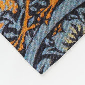 Peacock en Dragon, William Morris Fleece Deken (Hoek)