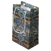 Peacock en Dragon, William Morris Klein Cadeauzakje (Achterkant Gekanteld)