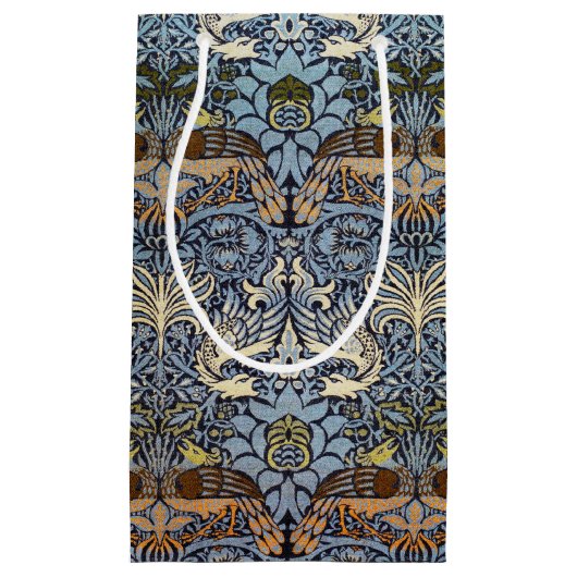 Peacock en Dragon, William Morris Klein Cadeauzakje (Voorkant)