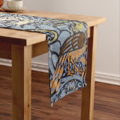 Peacock en Dragon, William Morris Korte Tafelloper (Voorbeeld)