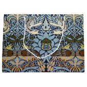 Peacock en Dragon, William Morris Large Gift Bag Groot Cadeauzakje (Voorkant)