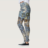 Peacock en Dragon, William Morris Leggings (Links)