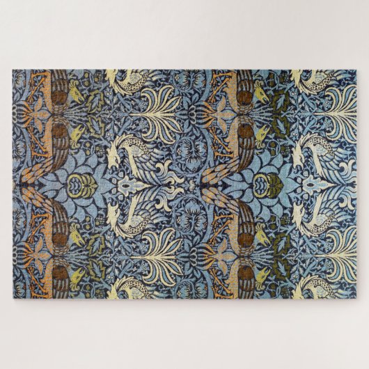 Peacock en Dragon, William Morris Legpuzzel (Horizontaal)